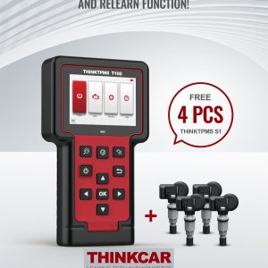 ThinkTool TPMS T100 Tool + 4 Free Sensors