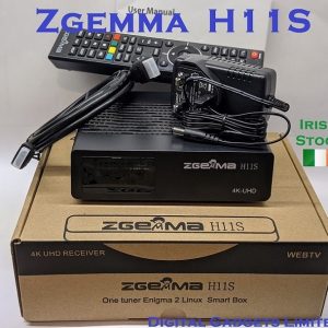 Zgemma Zedo H8.2H Full UHD with DVB-S2X+DVB-T2/C E2 UHD Combo Satellite  Receiver