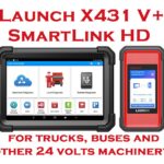 LAUNCH X-431 V+ SmartLink HD – Heavy-Duty Truck Diagnostic Scanner (24V Only)