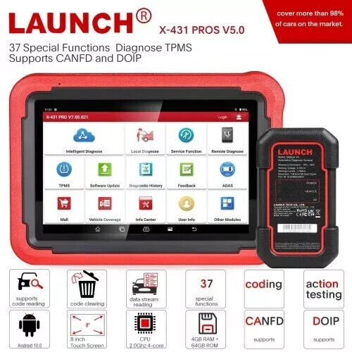 s-l960 LAUNCH X431 PROS V5.0 – Professional Automotive Diagnostic Scanner - Image 1