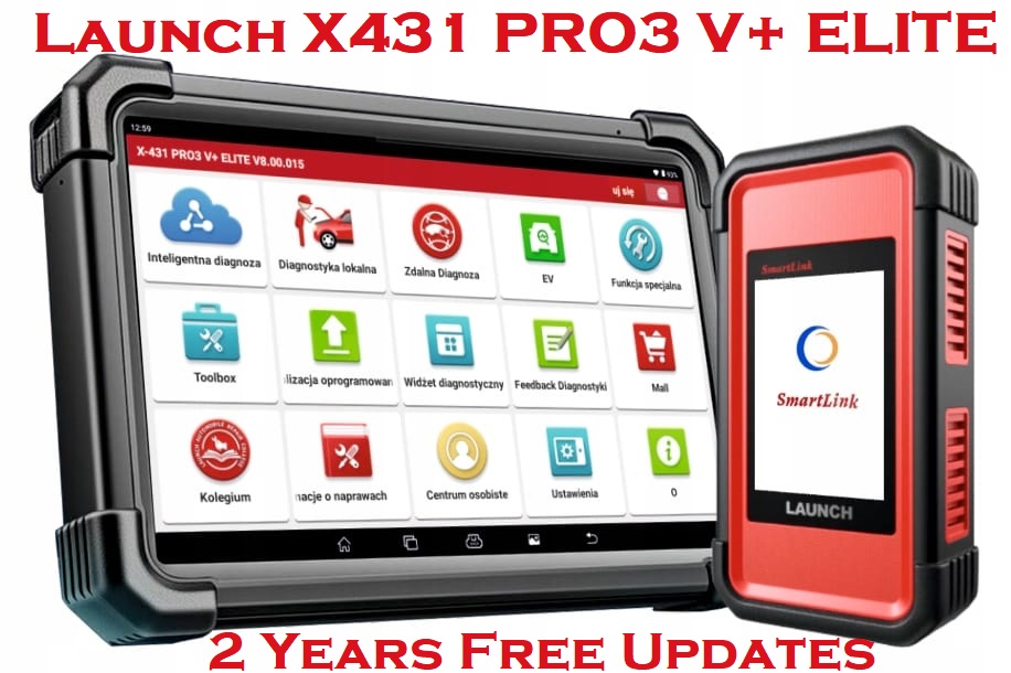 Launch X431 V+ ELITE (11) LAUNCH X431 PRO3 V+ ELITE SmartLink Professional Diagnostic Scanner - Image 1