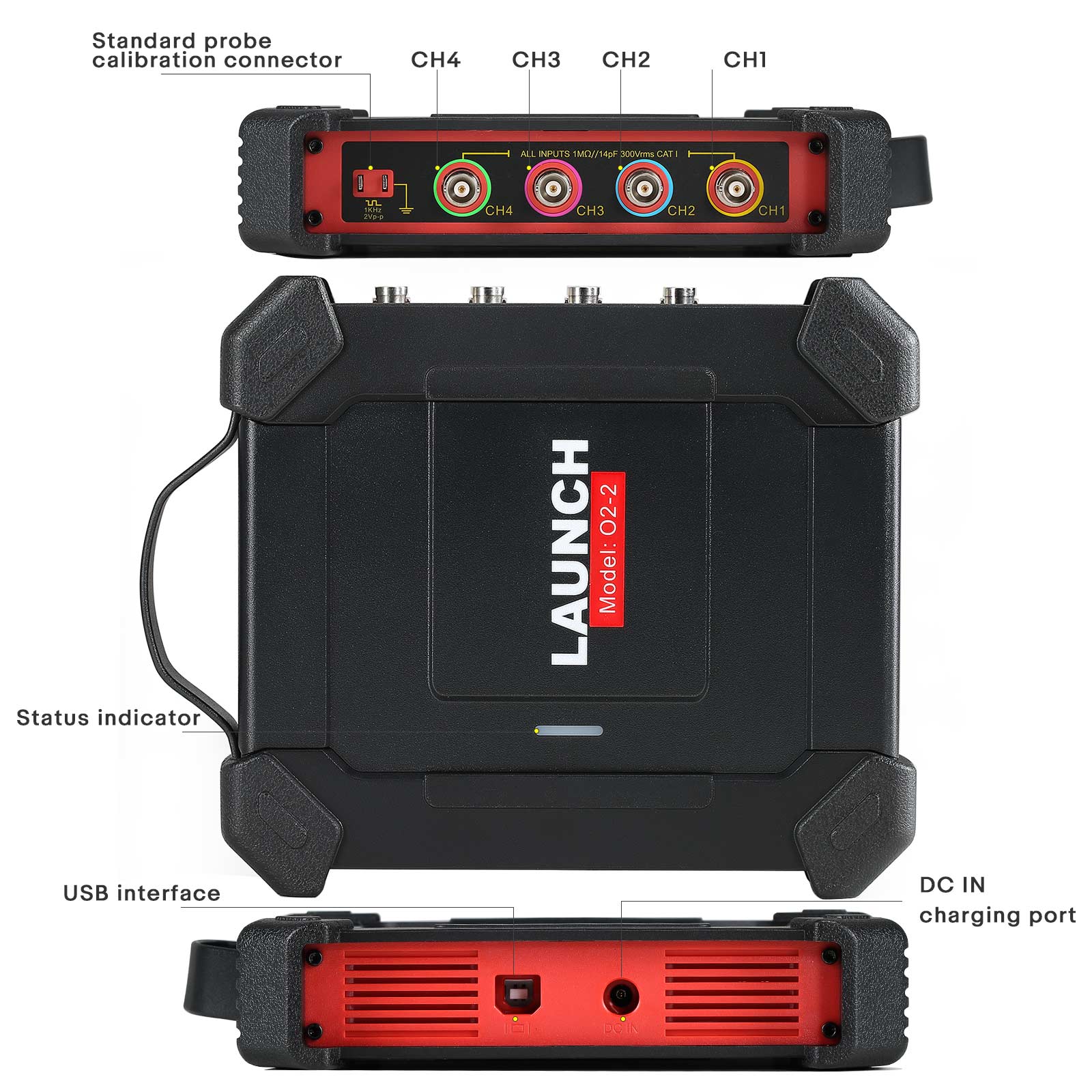 O2-2 ScopeBox (1) Launch X431 O2-2 ScopeBox, Oscilloscope - Image 1