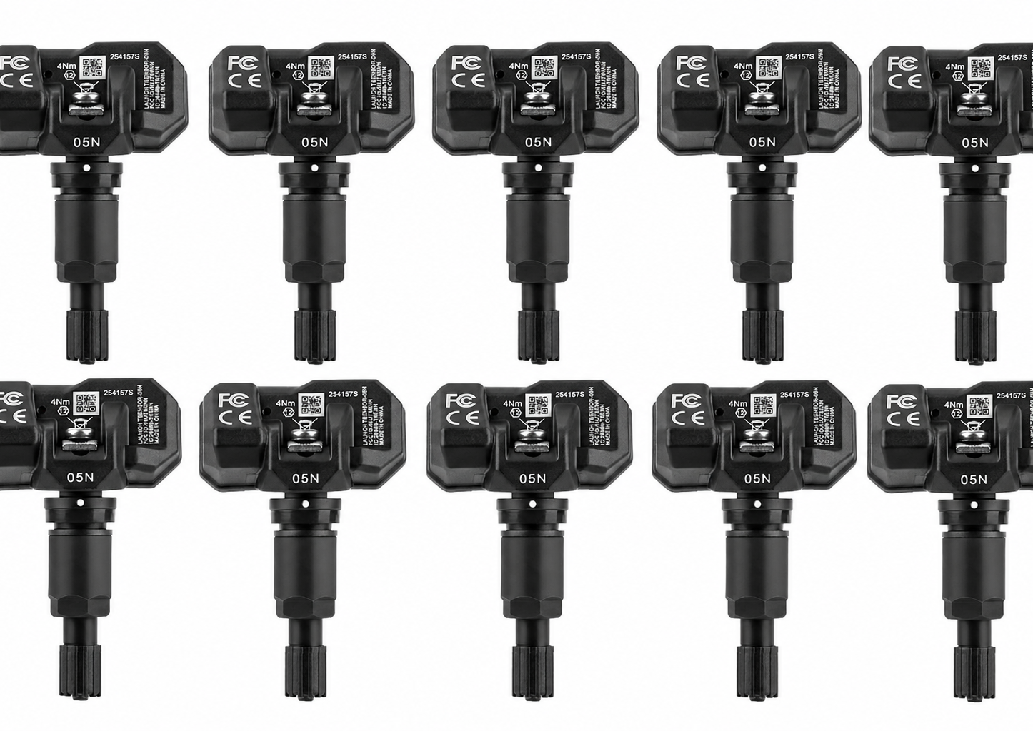 LTR-05 (10) 10pcs. Launch TPMS Metal Sensors (Black) - Image 1